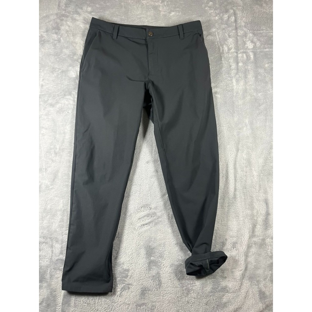 Mens Lululemon Relaxed Tapered Warpstreme ABC Pant Grey 33x29